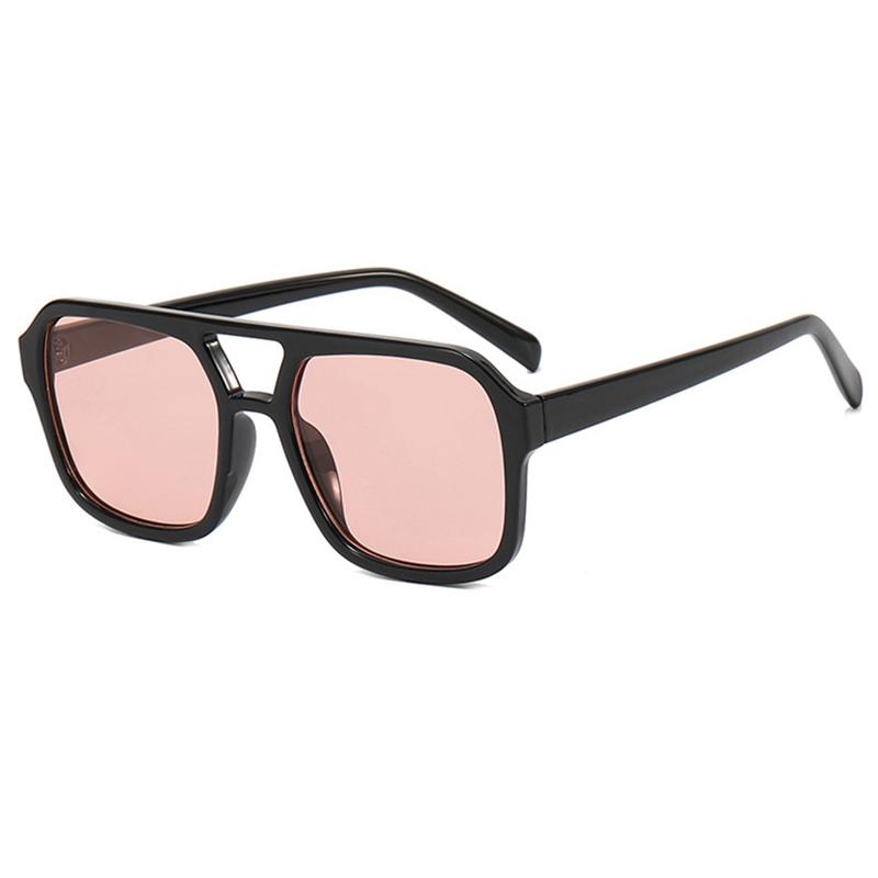 Hip-hop Sunglasses New Double-beam Frame Sunglasses Trend Women's Glasses Men's Sunglasses