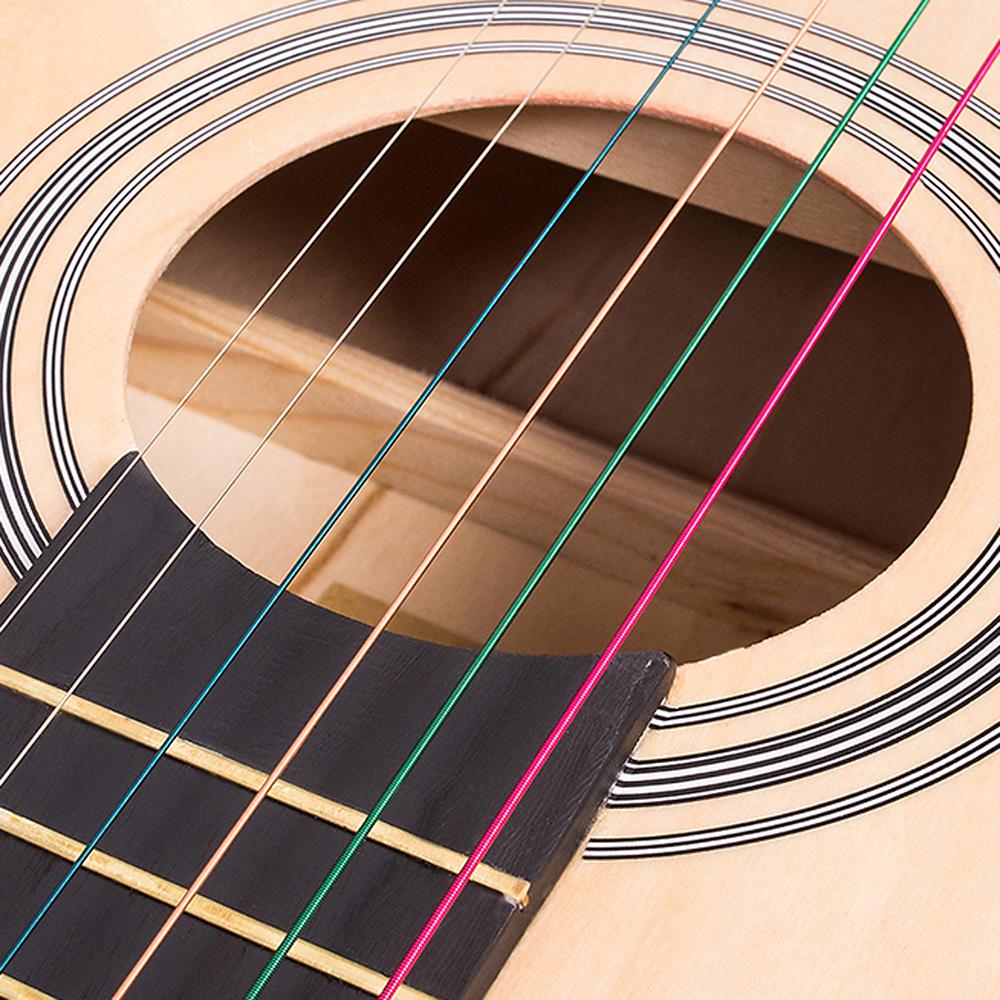 3 комплекта струн для акустической фолк-гитары, струны, сердечник из нержавеющей стали, обмотка из медного сплава, набор 6 шт. (.007 .047)