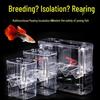 Acrylic Floating Fish Tank Isolation & Breeding Box for Guppies and Fry