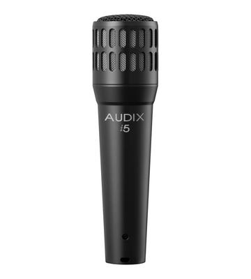 AUDIX i5 Динамический микрофон для записи гитары и акустических инструментов, Однонаправленный, Черный, Малый барабан, Барабан, Ударные, Усилители,