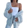 Autumn and Winter Women's Sweater Cardigan Sweater Cozy Casual Cardigan Sweater Tops
