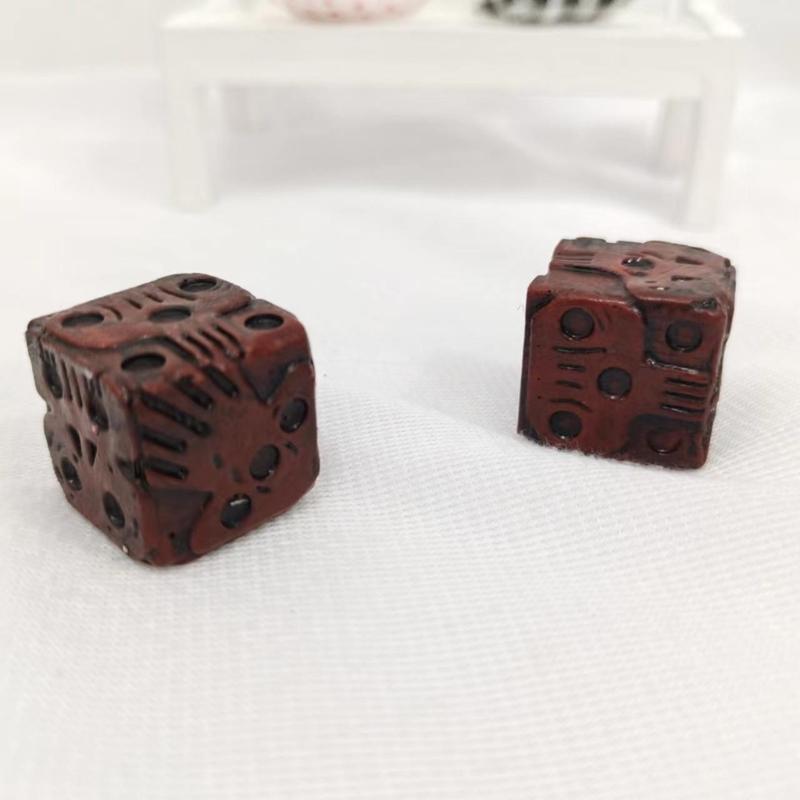 Scary Skull Dices Halloween Dices Skeleton Dices Cube Dices for Club Pub Halloween Party Outdoor Board Game Dices Toys