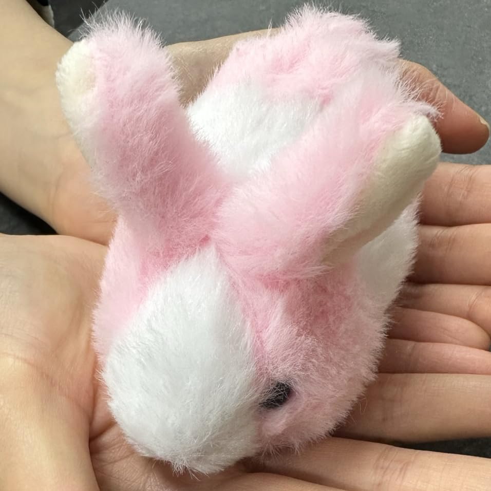 Милая игрушка-кролик MOU MOU, SS, розовая, F0329