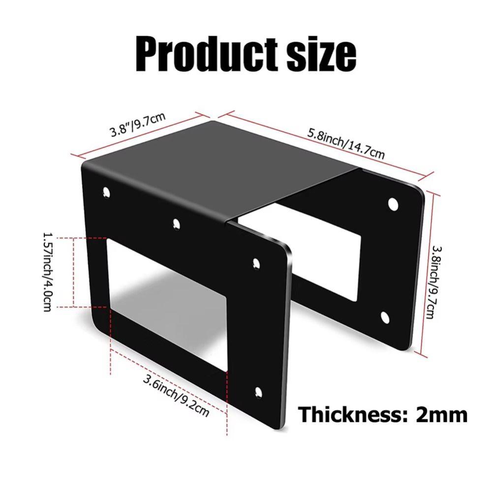 Регулируемая дровница Прочная сборная дровница Кронштейны для дров Тяжелая Компактная дровница для хранения поленьев Внутренняя