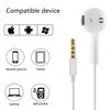 Проводные наушники 3,5 мм Super Bass Headset Hands Free Наушники с микрофоном для Huawei Xiaomi iPhone