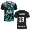 Summer Maillot JUL Jersey Tchikita Youth Breathable Quick Dry Training Football Tshirt Men Women Fashion Sport T Shirt
