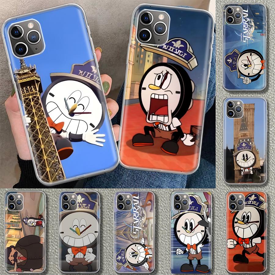 Honkai Star Rail Clockie Phone Case Cover for iPhone 18 11 12 13 Mini 14 15 Plus 16 Pro Max 17 Air 7 8 + SE Art Customized Fundas 1