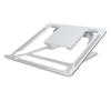 Notebook Stand Folding Portable Silver Aluminum Alloy C6 Laptop Bracket for 11‑17in Laptops