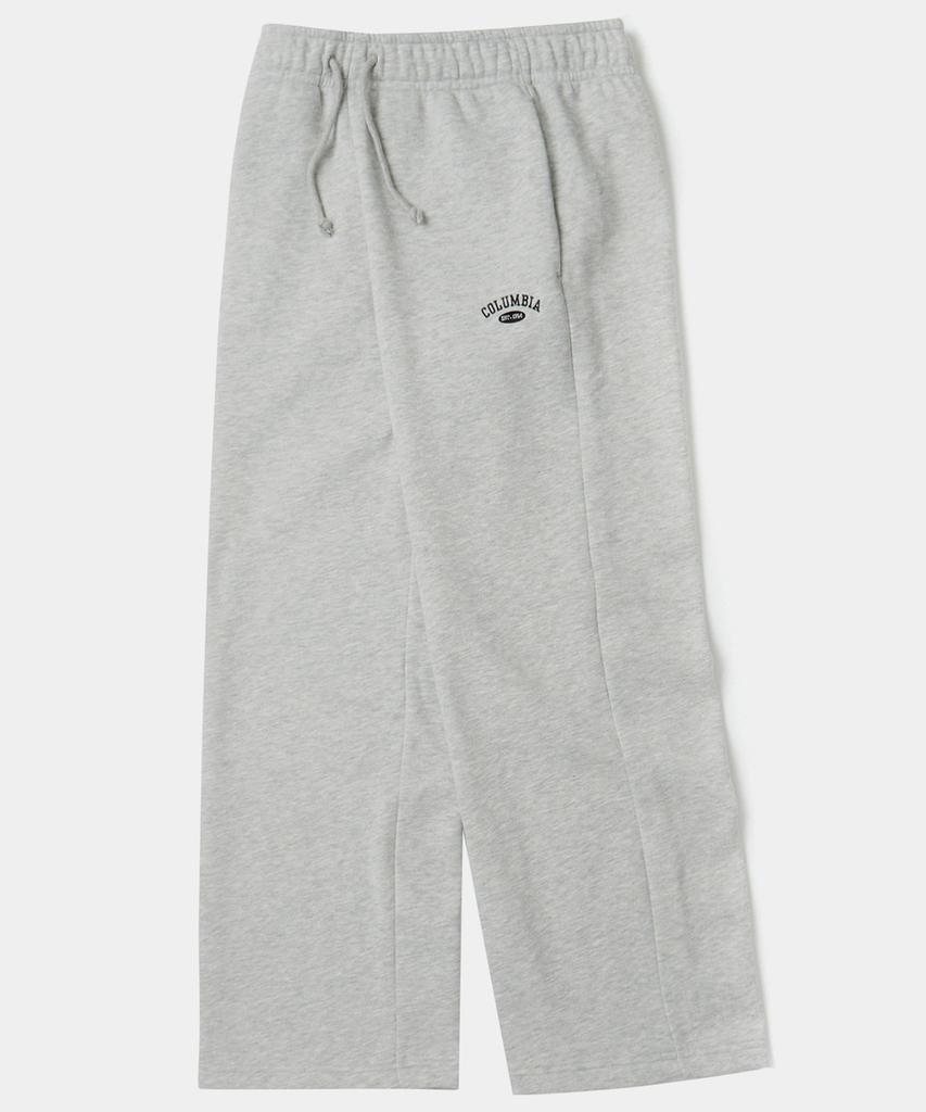 COLUMBIA UNIVERSITY Sig Arch Logo Women Fleece Sweat Pants M Gray