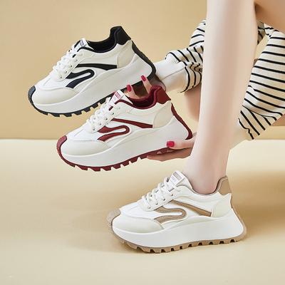 Женские кроссовки для ходьбы, повседневные, удобные, легкие, нескользящие, на толстой платформе, для папы, кроссовки для бега, спортивная обувь для тренировок на открытом воздухе