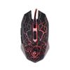Optical Gaming PC Souris Diablo 2400 DPI 6 touches avec câble LED lumineux ergonomique Touches de largeur DPI réglable