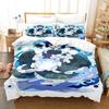 3D-печать Аниме Вакасагихимэ (Тохо) Комплект постельного белья Односпальный Полуторный Двуспальный Кинг-сайз Комплект для кровати Взрослый Детский Спальня Наборы пододеяльников