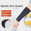 1 Pair Volleyball Arm Guard Sleeves Sweat-absorbing Breathable Soft Nylon Sleeves Pressurized Outdoor Sports Arm Protective Gear Sports Accessories