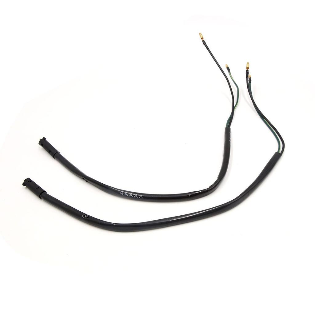uxcell Motorcycle Brake Light Wire Black 44cm Length Motorcycle Front