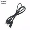 1/3/5Pcs 2 Prong Extension Cord EU Power Cable Euro Power Cord For  TV Monitor Power SupplyCharger