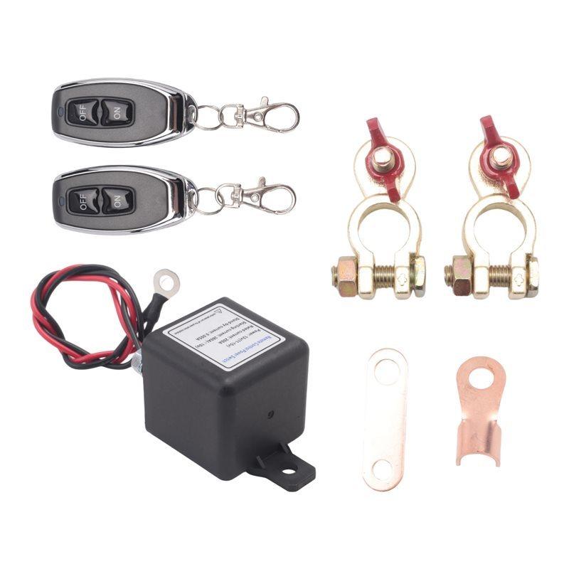 Remote Control Car Battery Disconnect Switch 200A/12V Power Kill Master Isolator Cut Off Switch
