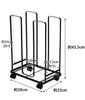 Yamazaki Industries Cardboard Storage 3304 be bundled Unit, Tower, Black, (Can directly)