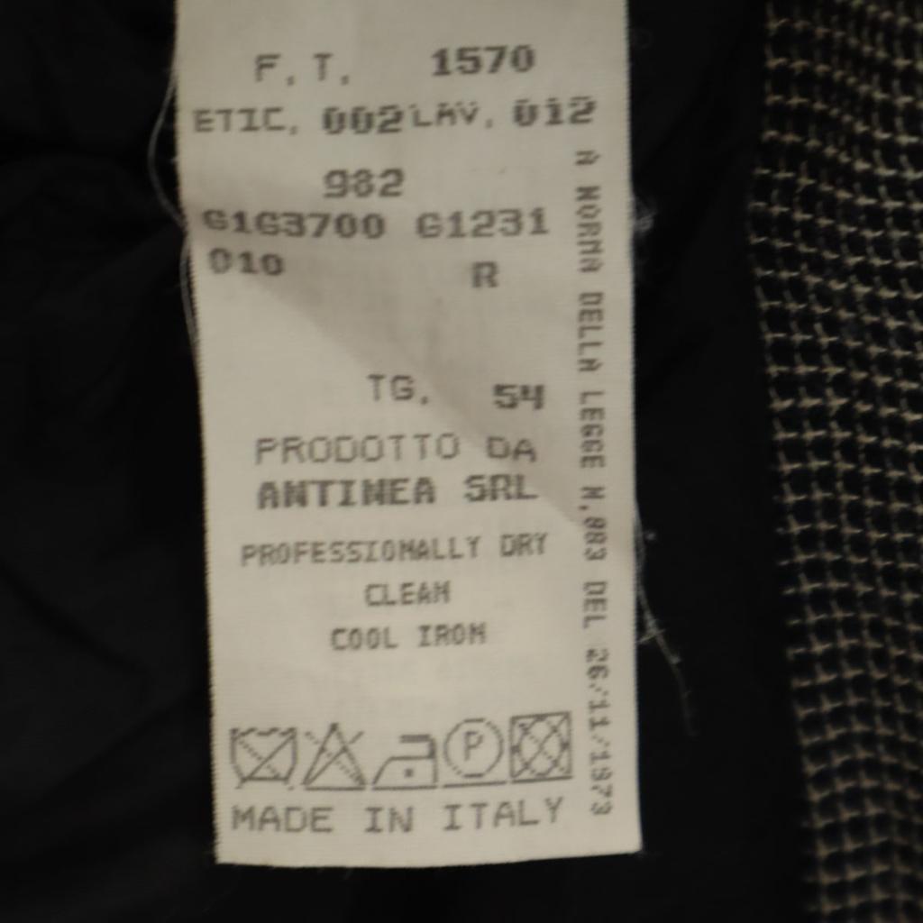 Emporio Armani 90-е Made in Italy Старый комбинезон ручка приталенный пиджак 54 Мужской Б/У