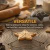 5pcs Stainless Steel Biscuit Cutter Molds With Handle Stars Shaped Cookie Cutters  Christmas