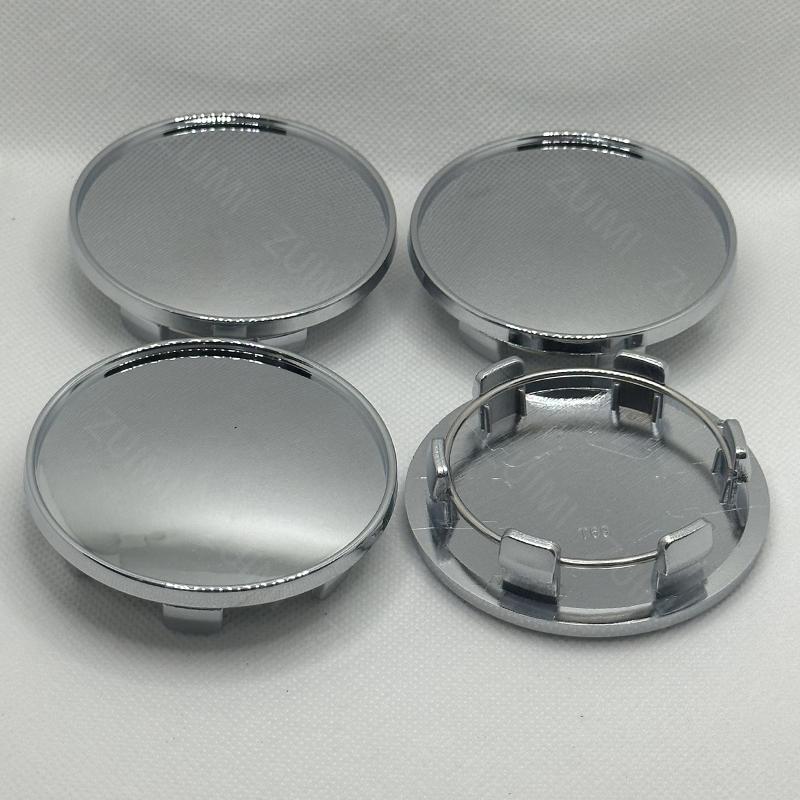 4Pcs 69mm Car Wheel Center Cap Blank No Logo For PP7 Rim Hub Centre Caps Hubcap Cover Accessories Fit 65mm Car Wheels Sticker 7PP