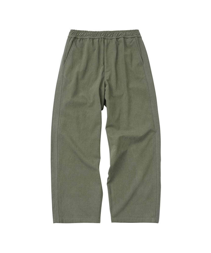 WMC Wide Trimmed Pants_Khaki