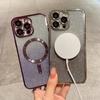 Сияющий блестящий чехол для телефона с беспроводной зарядкой для Iphone 14 13 12 11 Pro Max 13pro 14 Plus противоударный мягкий чехол-бампер