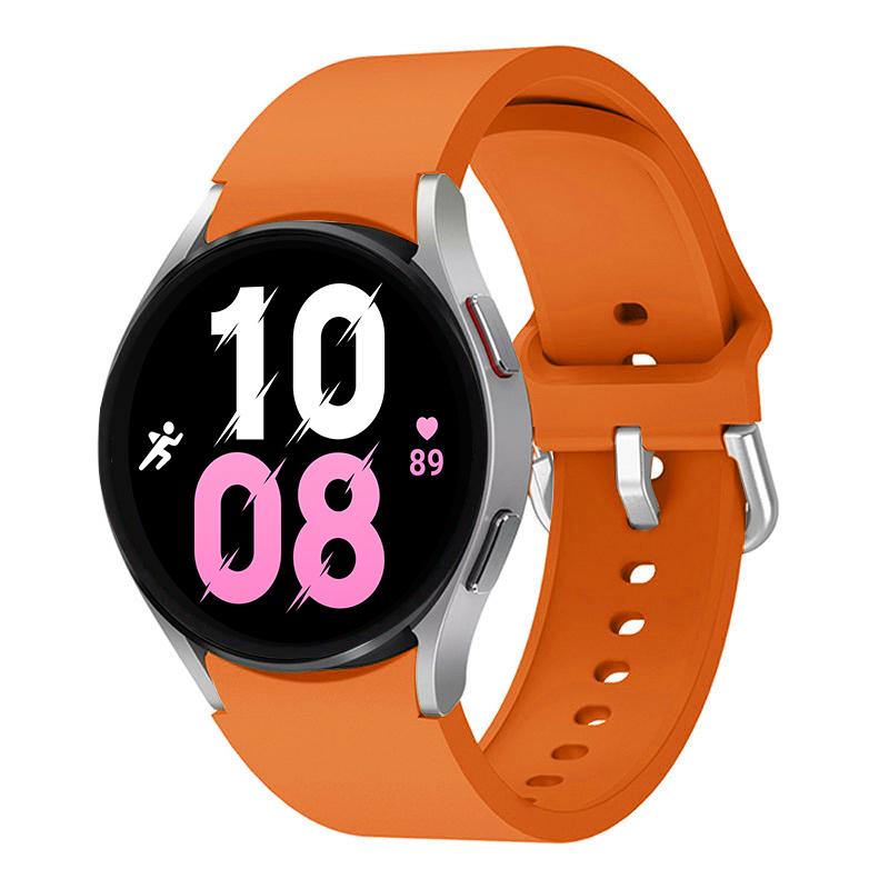 Silicone band For Samsung Galaxy Watch 7/6/5/4 44mm 40mm Bracelet correa Galaxy Watch6 classic 5 pro 45mm 47mm 20mm watch Straps