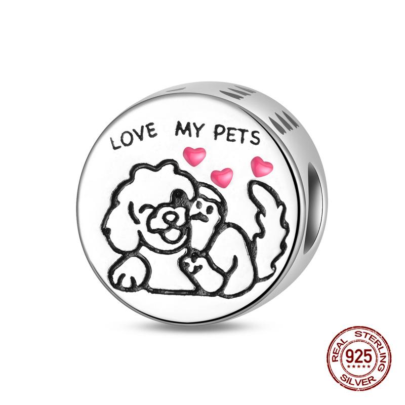 Original Charms Copper Sweet Travel Air Balloon Charm Bead Fit 3Mm Original Bracelets For Womens Diy Fine Jewelry Gifts