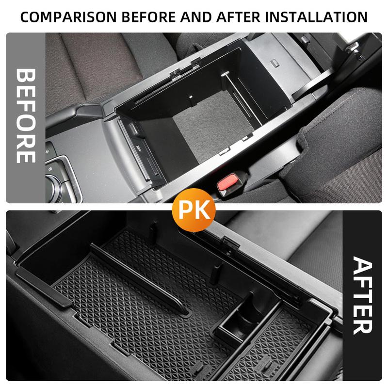 For Mazda3 Mazda 3 - Armrest Box Storage Box Tray Stowing Plate Container Holder Case Organizer Accessories