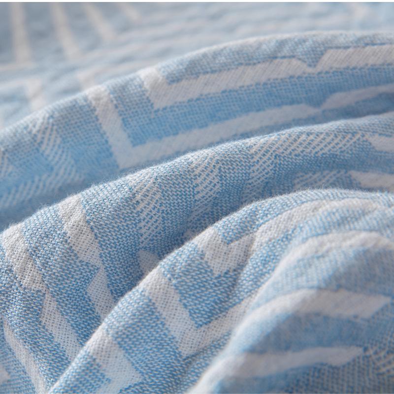 Трехслойное одеяло из чистого хлопка, одеяло для кондиционера, летнее охлаждающее одеяло, одинарное/двуспальное одеяло из чистого хлопка