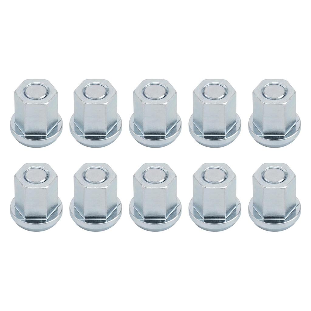 Group 31 Battery Stainless Steel Closed Nut For Standard 3/8" Stud 6015-010 10PCS
