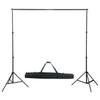 Photo Studio Set with Softboxes and Background System