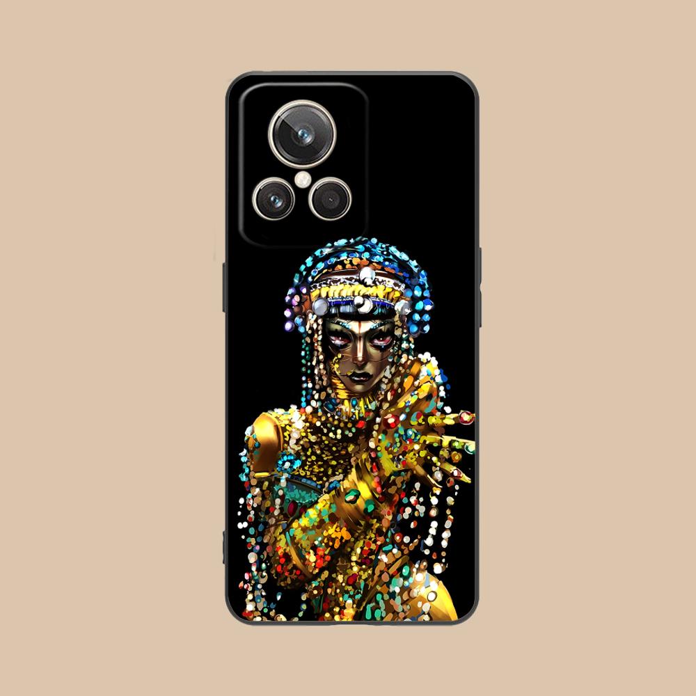 Чехол для мобильного телефона Jibaro Siren для Realme 15 14 13 12 11 10 9 Pro Plus T i Lite 5G Цветной печатный чехол Чехол Смартфон