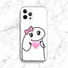 Funny C-Celular Flork Phone Case For iPhone 16,15,14,13,12,11 Plus,Pro,Max,XR,XS,X,7,8 Plus,SE,Mini Transparent Shell