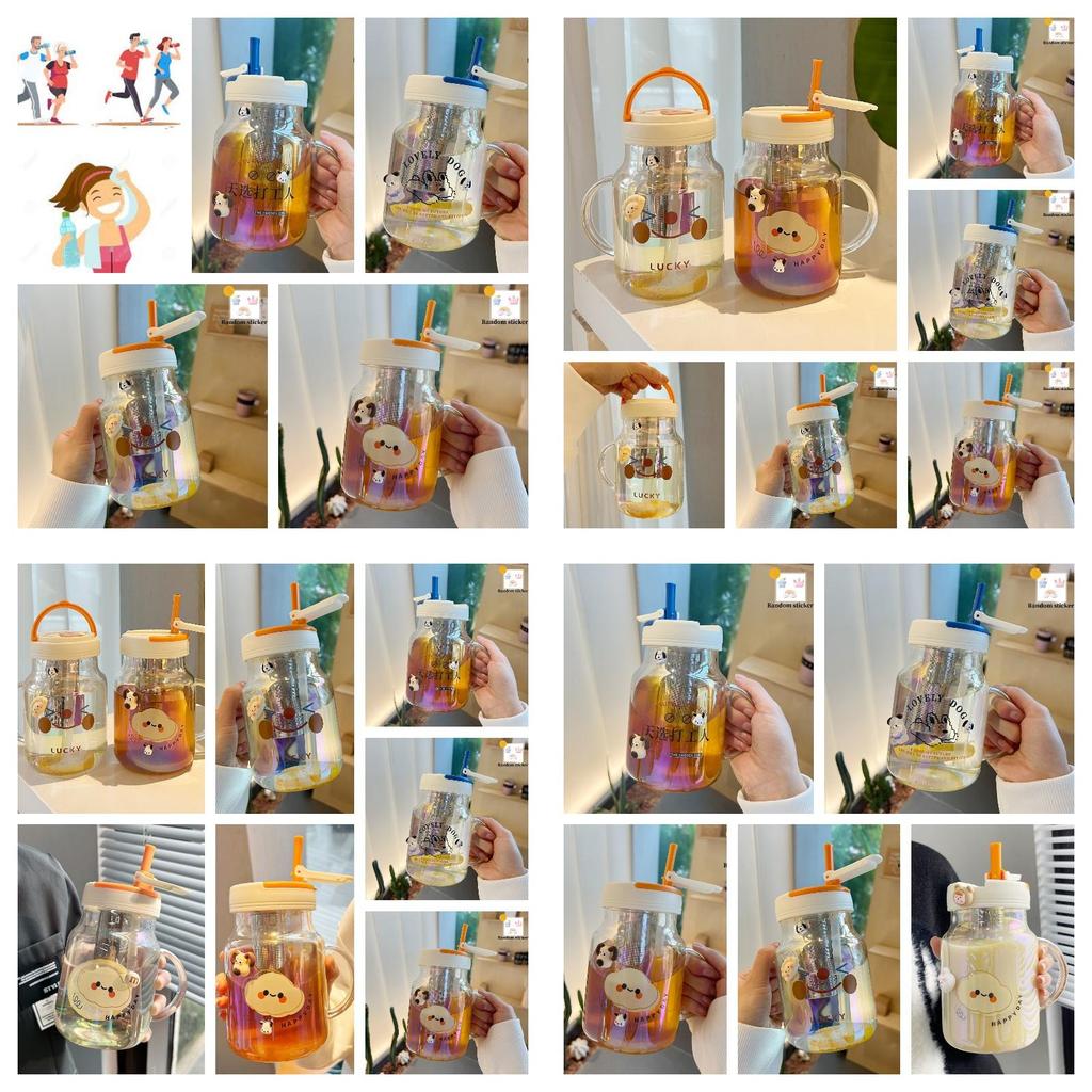 Versatile Glass Mug For All Occasions High Temperature Resistance Sealed Lid Suitable For Gifting