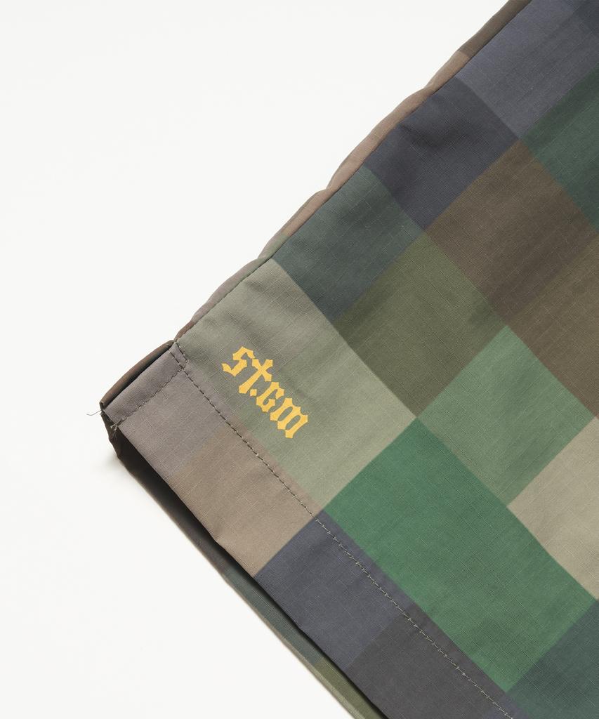 STIGMA Square Camouflage Short Pants Green