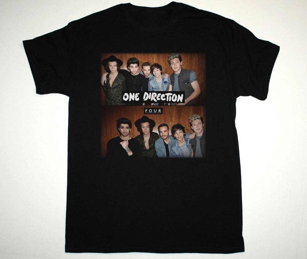 Винтажная футболка One Direction Лиам Пейн Хлопок Черный Все размеры DI234 Унисекс