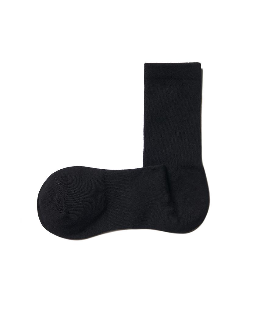 MUSINSA STANDARD Lightweight Angle Crew Socks 7-Pack [Black]