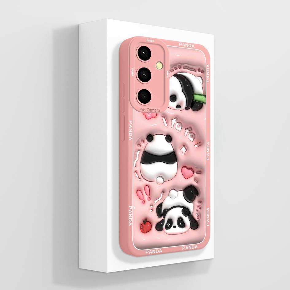 Cover For Samsung Galaxy A35 M55 S24 Ultra M34 S22+ S21 FE S20 Case Fashion Design Shockproof Liquid Soft Silicone High Quality Phone Bags For Samsung