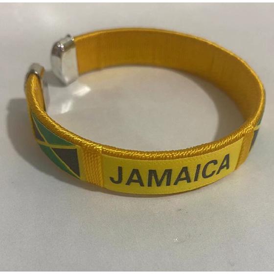 Браслет с флагом Чемпионата мира по футболу 2026 Испания Спортивный браслет Вышитый браслет Товары для болельщиков