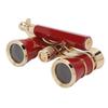 Opera Glasses Binoculars with Handle 3X25 Metal Portable Theater Glasses for Watching Drama Stage Play Art Performance