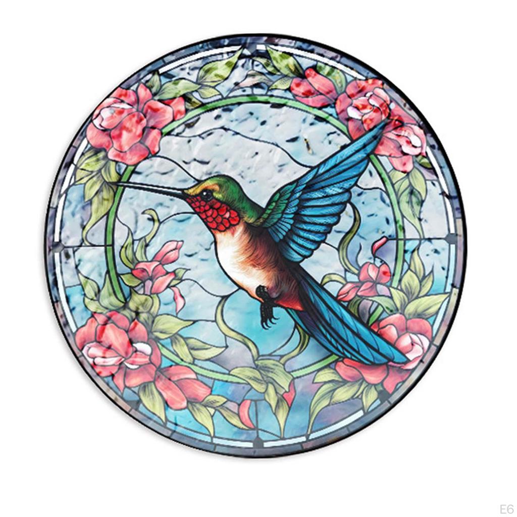 Beautiful Glass Bird Wall Decor for Home and Garden