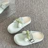 Versatile Women's New Summer with Skirt Bag Head Half Slippers Women's Casual Shoes