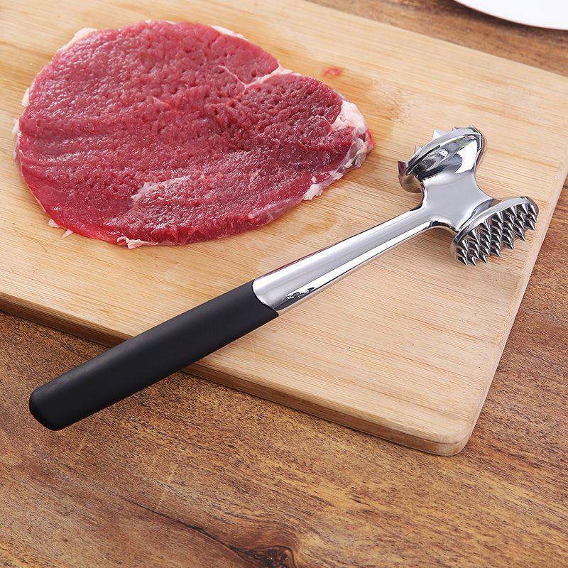 Zinc Alloy Meat Tenderizer Hammer with Needle for Steak, Chicken, and Pork Chops