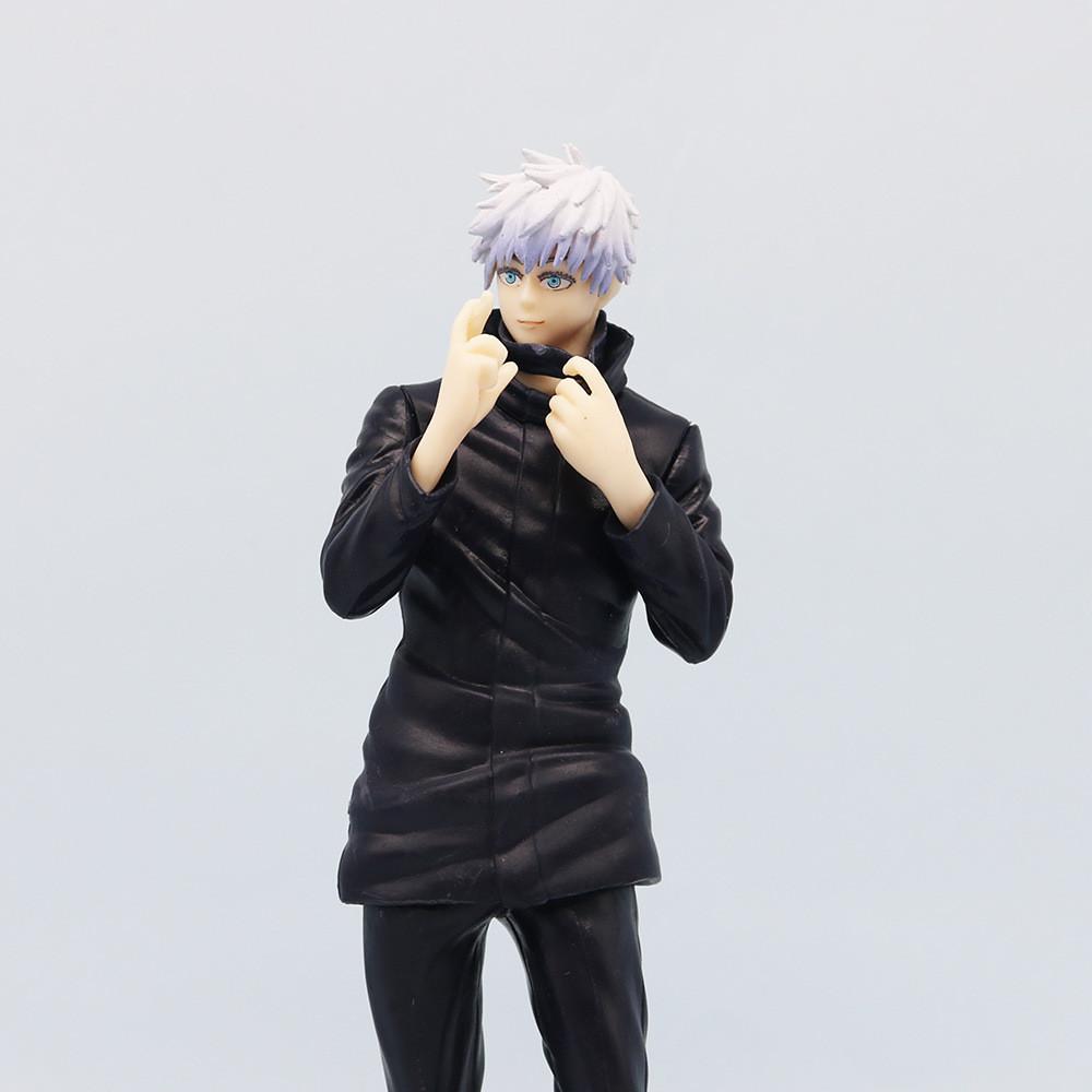22 см Аниме Фигурка Jujutsu Kaisen Годжо Сатору Статуя Коллекционная Модель Игрушки Детские Украшения Кукла Подарок ПВХ с Позой Сочлененная Масштаб