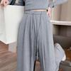 Petite High Waist Sporty Gray Sweatpants for Women - XS/150 Height-Enhancing Casual Fit