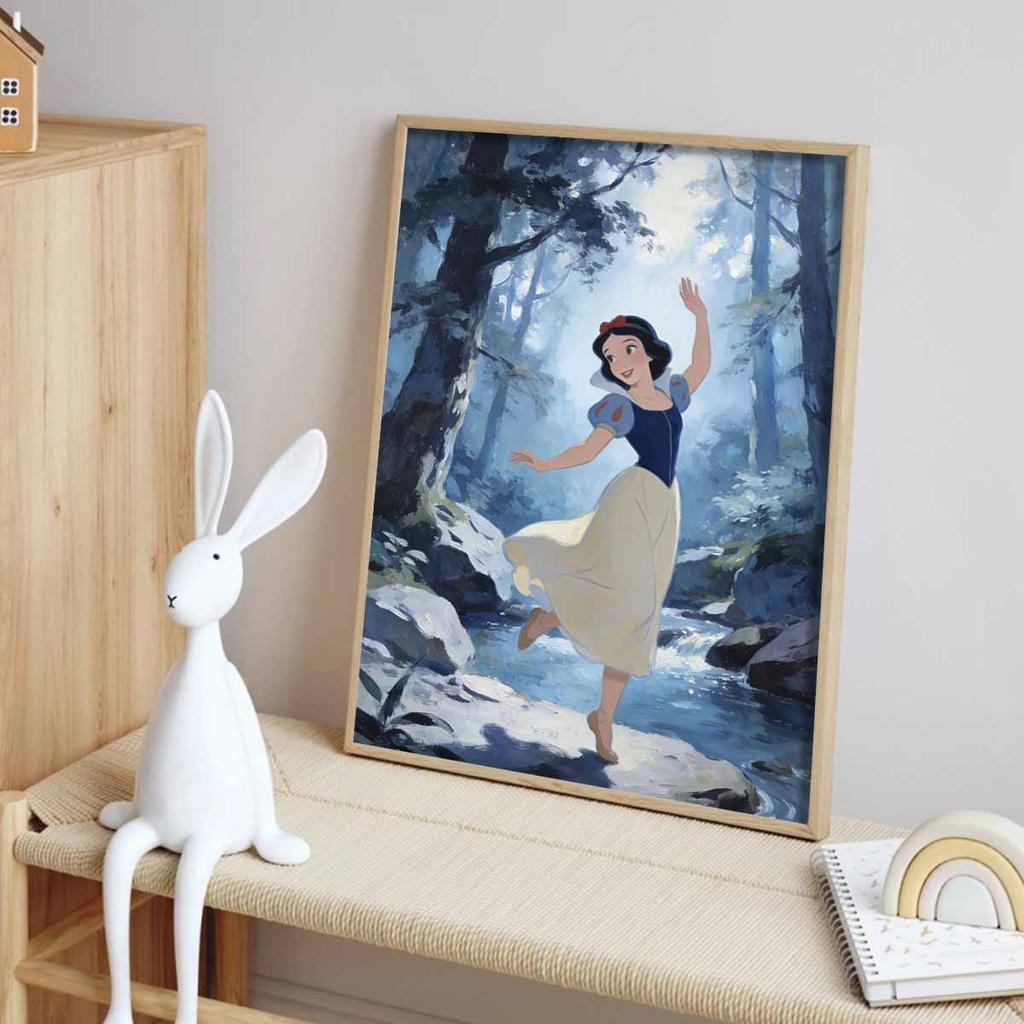 Disney Snow White Diamond Painted Mosaic Art Painting Kit Handmade DIY Gift Home Decor