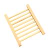 Wood Wooden Soap Dish Storage Tray Holder Bath Shower Plate Bathroom