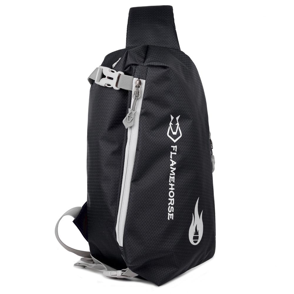 Сумка-слинг через плечо Ультралегкая Водонепроницаемая Нейлоновая Нагрудная Сумка Через Плечо С Отверстием Для Наушников Идеальный Спутник Для Путешествий Для Мужчин И Женщин