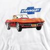 Chevrolet Unisex Adult Corvette Vintage Hoodie